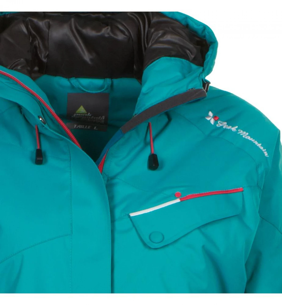Bon marché 🥰 Ski Alpin Femme Peak Mountain Peak Mountain Blouson De Ski Femme Atene Vert VERT 🎁 – Image 2