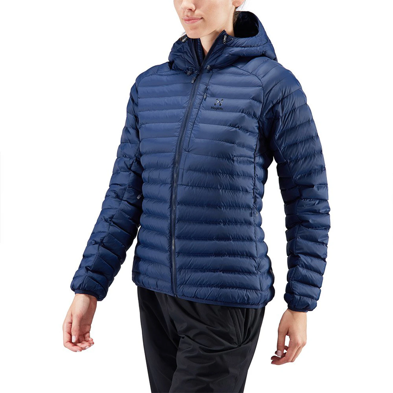 Sortie ✔️ Montagne Femme Haglofs Haglofs Essens Mimic Hood BLEU ???? – Image 2