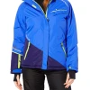 Meilleure vente 🤩 Ski Alpin Femme Peak Mountain Peak Mountain Blouson De Ski Femme Atene Bleu VERT 🌟