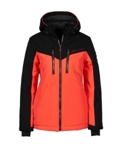 Bon marché 🤩 Ski Femme Peak Mountain Blouson De Ski Femme Aflight NOIR 😀