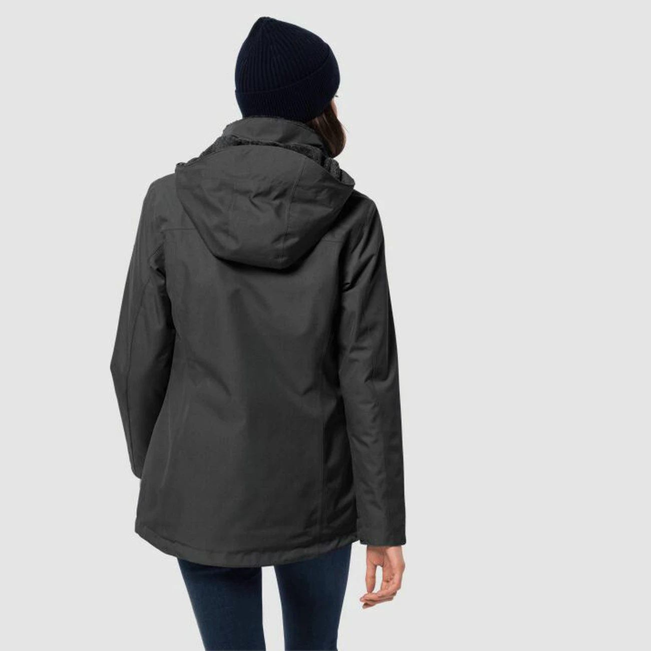 Sortie 🔥 Montagne Femme Jawo Jack Wolfskin Park Avenue NOIR 👍 – Image 3