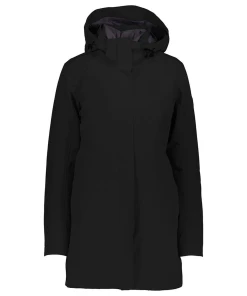 Bon marché ❤️ Montagne Femme Cmp Cmp Sportswear Parka NOIR 💯