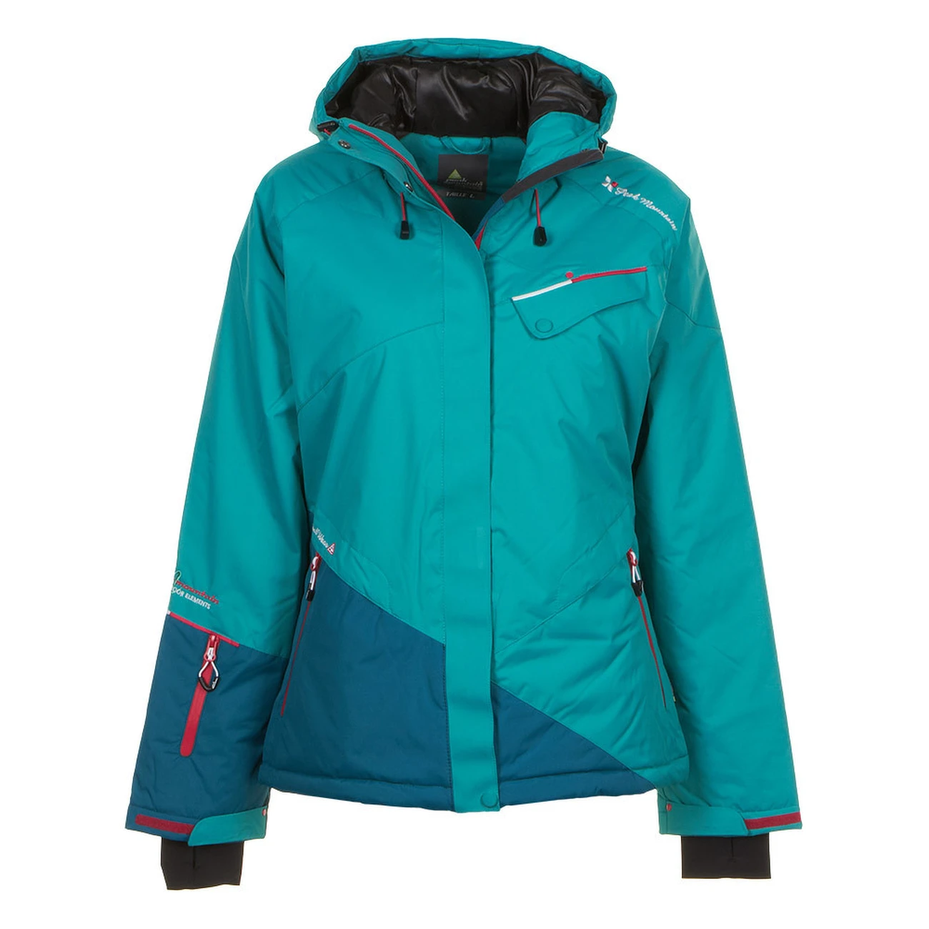 Bon marché 🥰 Ski Alpin Femme Peak Mountain Peak Mountain Blouson De Ski Femme Atene Vert VERT 🎁 – Image 3