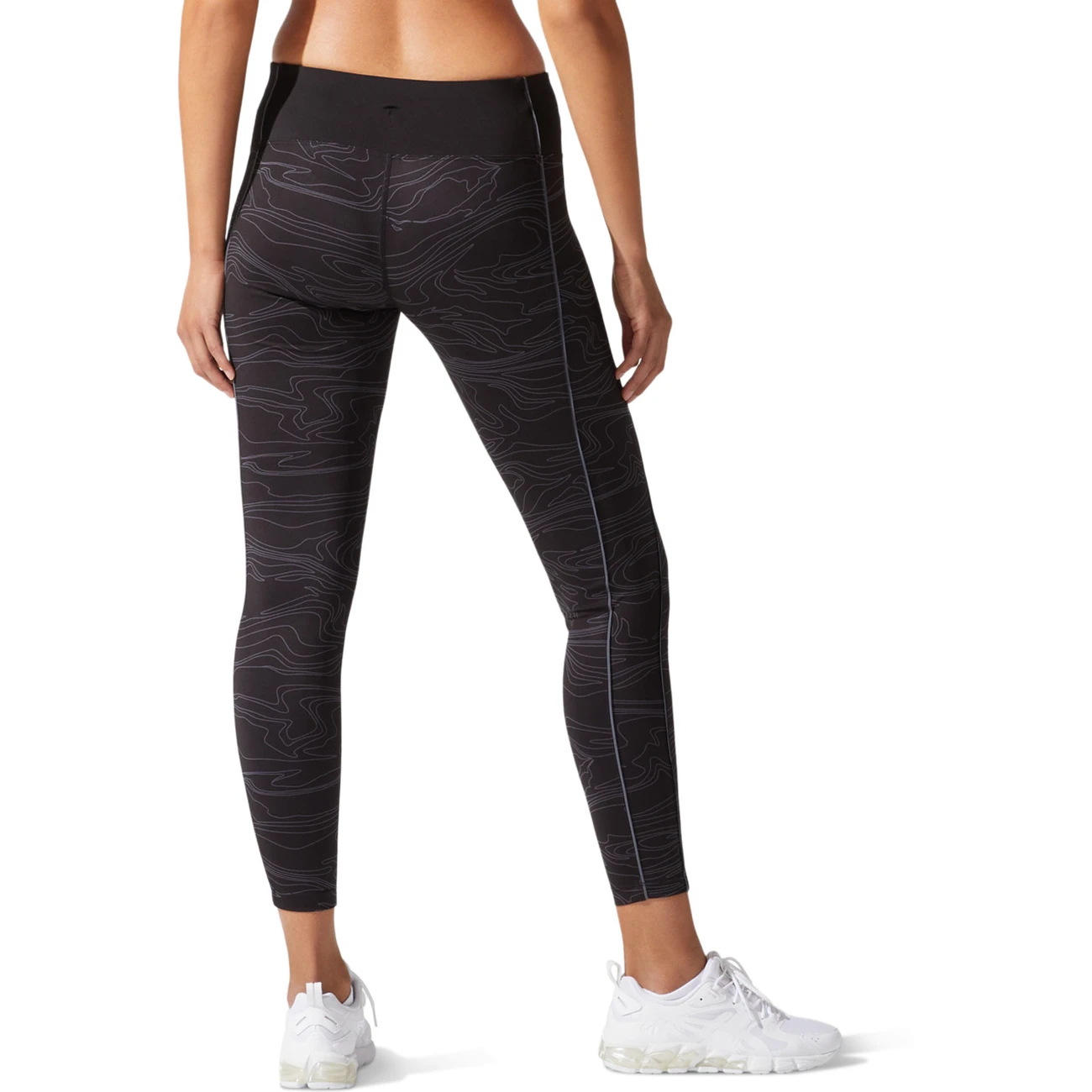 De gros 😀 Fitness Femme Asics Collant Femme Asics Piping Gpx NOIR 🔥 – Image 3