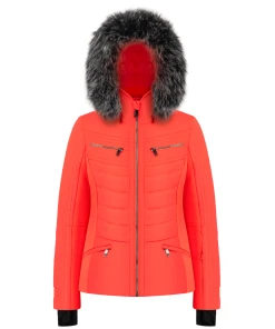 Meilleur prix ???? Sports Dhivers Femme Poivre Blanc Veste De Ski/snow Poivre Blanc Ski Jacket 1002 Lava Orange Femme ORANGE ????