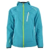 Meilleure vente 🔥 Ski Alpin Femme Peak Mountain Peak Mountain - Blouson Soft Shell Femme Anso-turquoise BLEU 🛒