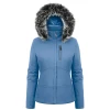 Vente flash 😉 Sports Dhivers Femme Poivre Blanc Veste De Ski/snow Poivre Blanc Stretch Ski Jacket 0802 Twilight Blue Femme BLEU 😍
