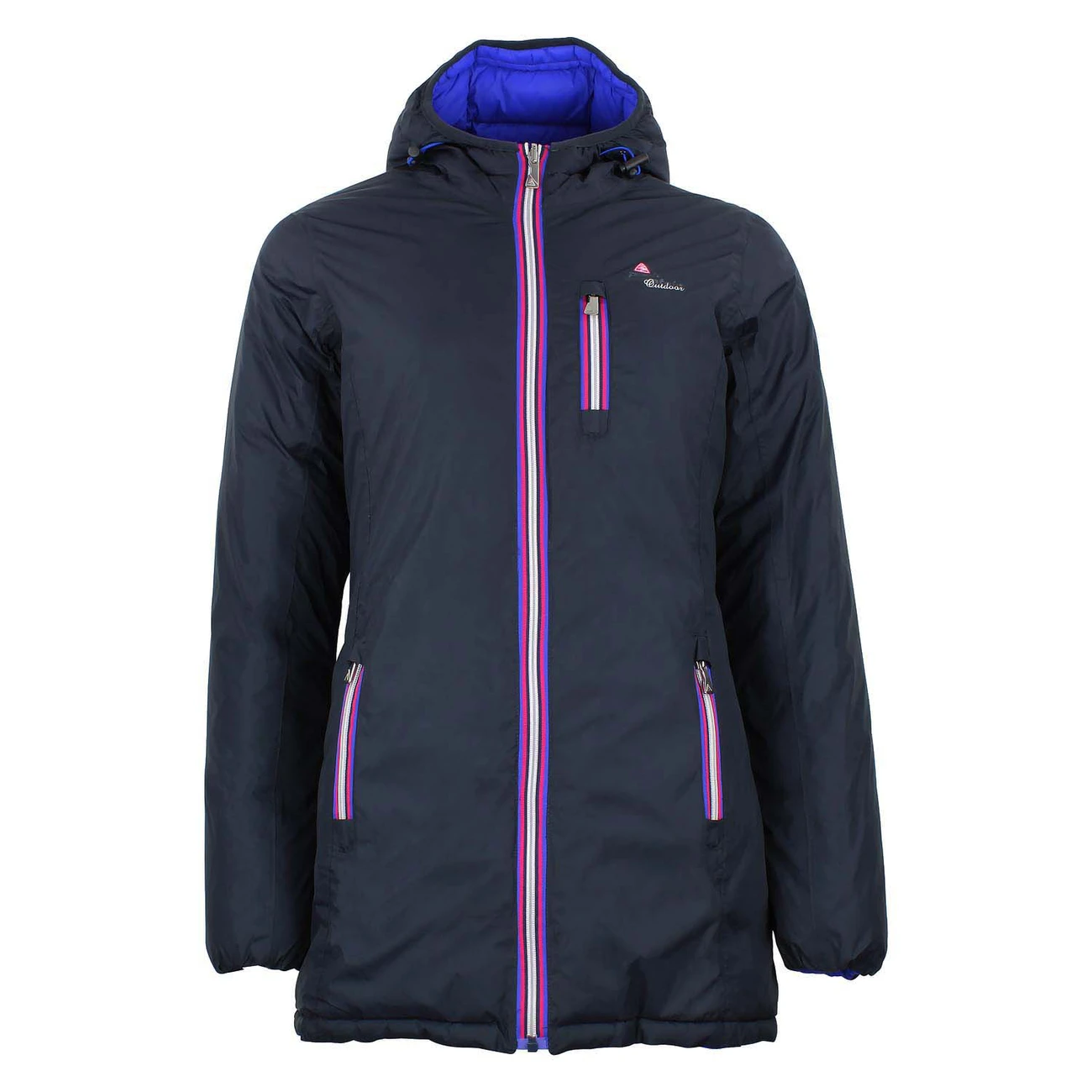 Les meilleures critiques de ???? Ski Alpin Femme Peak Mountain Peak Mountain - Doudoune Longue Reversible Femme Awill-bleu/marine BLEU ???? – Image 4