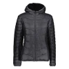 Bon marché 😍 Montagne Femme Cmp Cmp Jacket Fix Hood NOIR ✔️