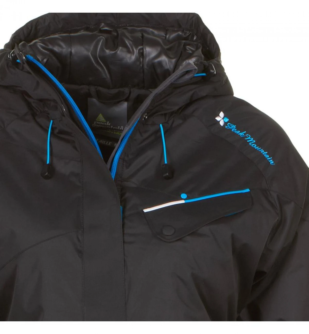 Tout neuf 😀 Ski Alpin Femme Peak Mountain Peak Mountain Blouson De Ski Femme Atene Noir NOIR ⌛ – Image 3