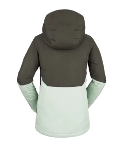 Nouveau ???? Sports Dhivers Femme Volcom Veste De Ski/snow Volcom Aris Insulated Gore-tex Vert Femme VERT ????